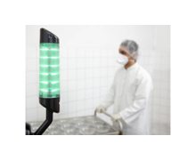 Colonne lumineuse LED spécialement destinée aux secteurs de l'alimentaire et de l’hygiène